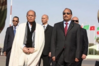 Mauritanie : le président tunisien Moncef Marzouki arrive à Nouakchott 