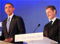 La gênante fuite d'un aparté entre Obama et Sarkozy 