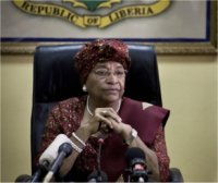 Mme Sirleaf remporte la présidentielle au Libéria avec 90,8% 