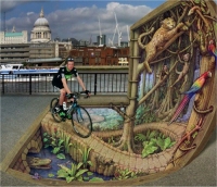 L'art du trompe l'œil par Kurt Wenner 