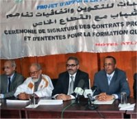 Mauritanie : lancement d'un nouveau projet pour l'emploi des jeunes 