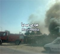 Incendie au « marché du poulet » à Nouakchott 