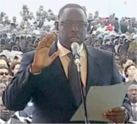 Sénégal - Macky Sall prête serment 