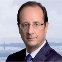 François Hollande serait élu président de la République française, selon les (…) 