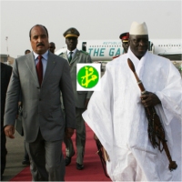 Le président gambien Yahya Jammeh en Mauritanie pour une visite de trois jours 