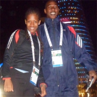 Les athlètes mauritaniens arrivent à Londres 