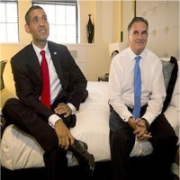 Les sosies d'Obama et Romney font campagne eux aussi 