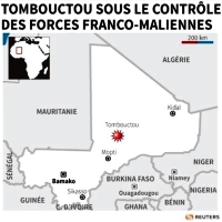 Tombouctou sous le contrôle des forces franco-maliennes 