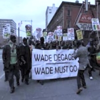 Contre la candidature de Wade, New York bat le macadam 
